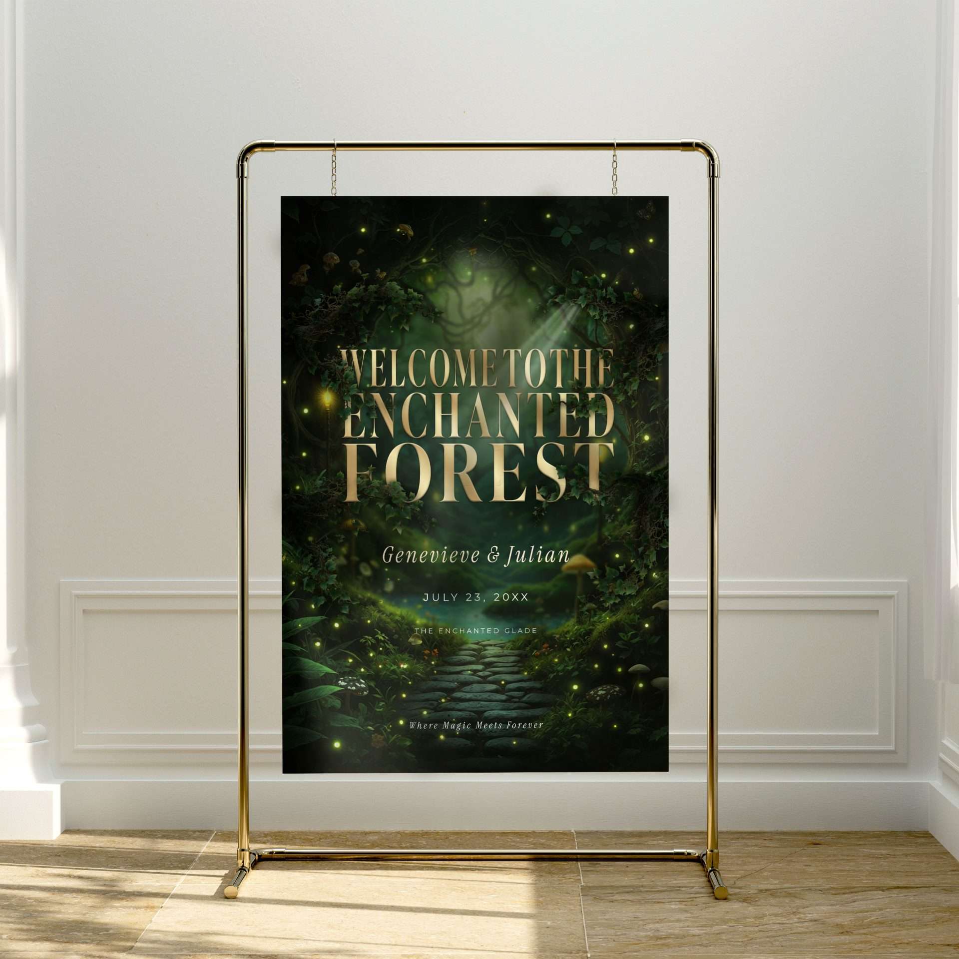 Sign, Enchanted Forest