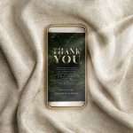 Mobile Thank You Card