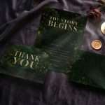 Enchanted Forest Wedding Thank You Card