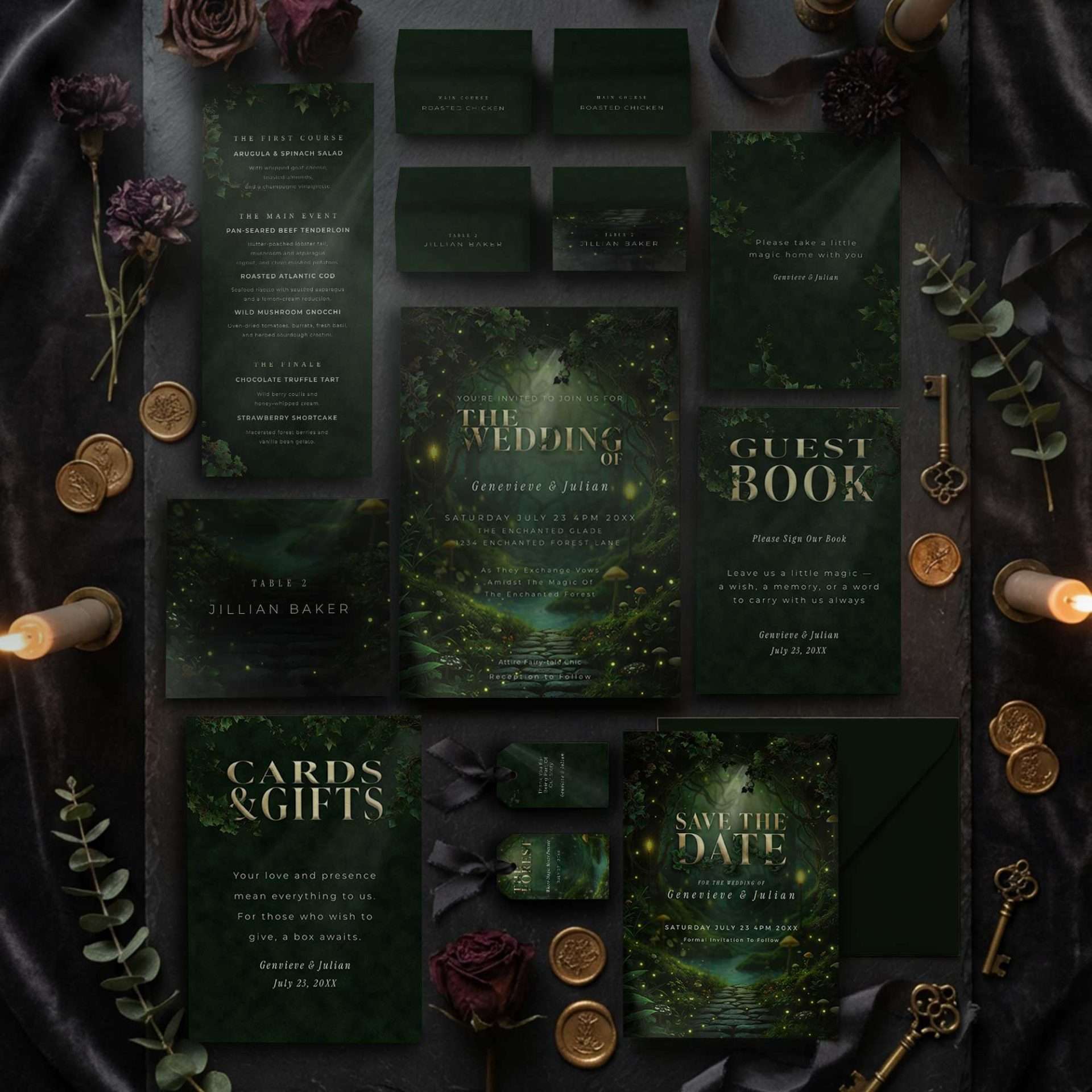 Enchanted Forest Reception Deluxe Alternate, Enchanted Forest