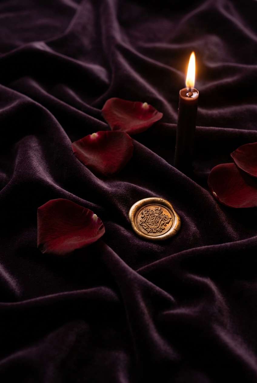Rich dark plum velvet texture showing the depth and light absorption of velvet fabric