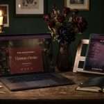 Dark Romance Wedding Website
