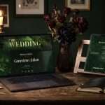 Enchanted Forest Wedding Website