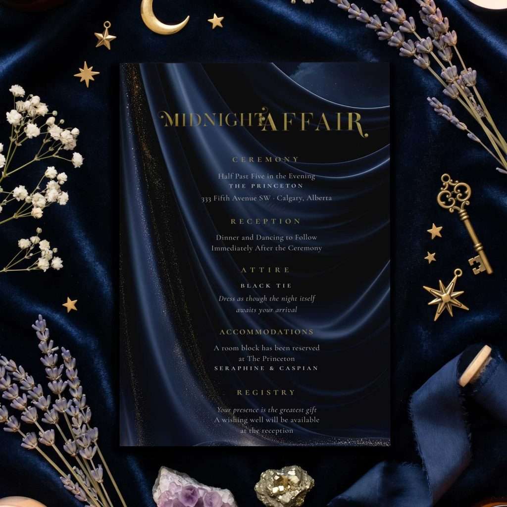 Midnight Celestial Details Card