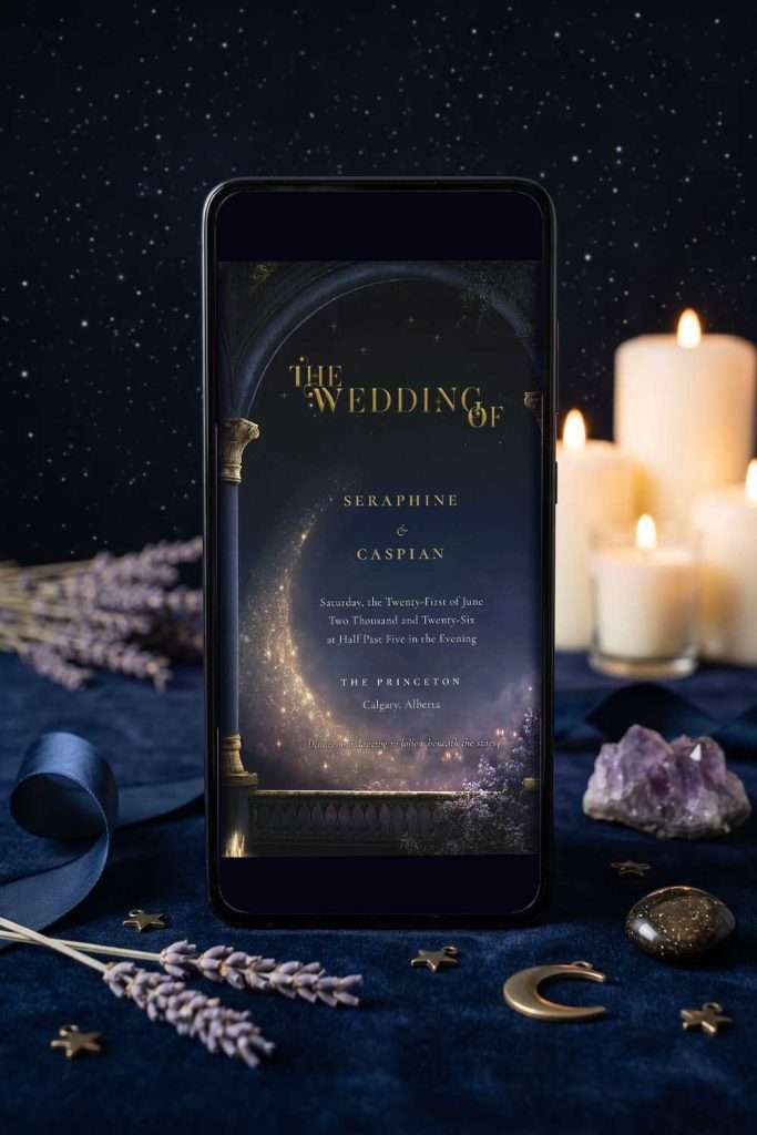 Mobile Invitation, mockup