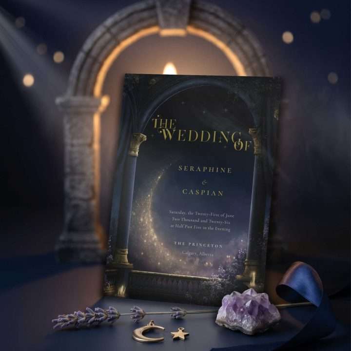 Midnight Celestial Invitation, Midnight Celestial