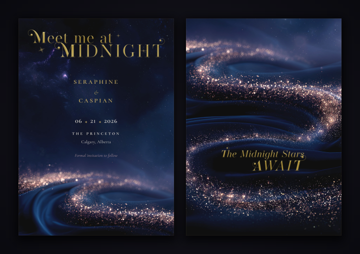 Midnight Celestial Save The Date, Midnight Celestial