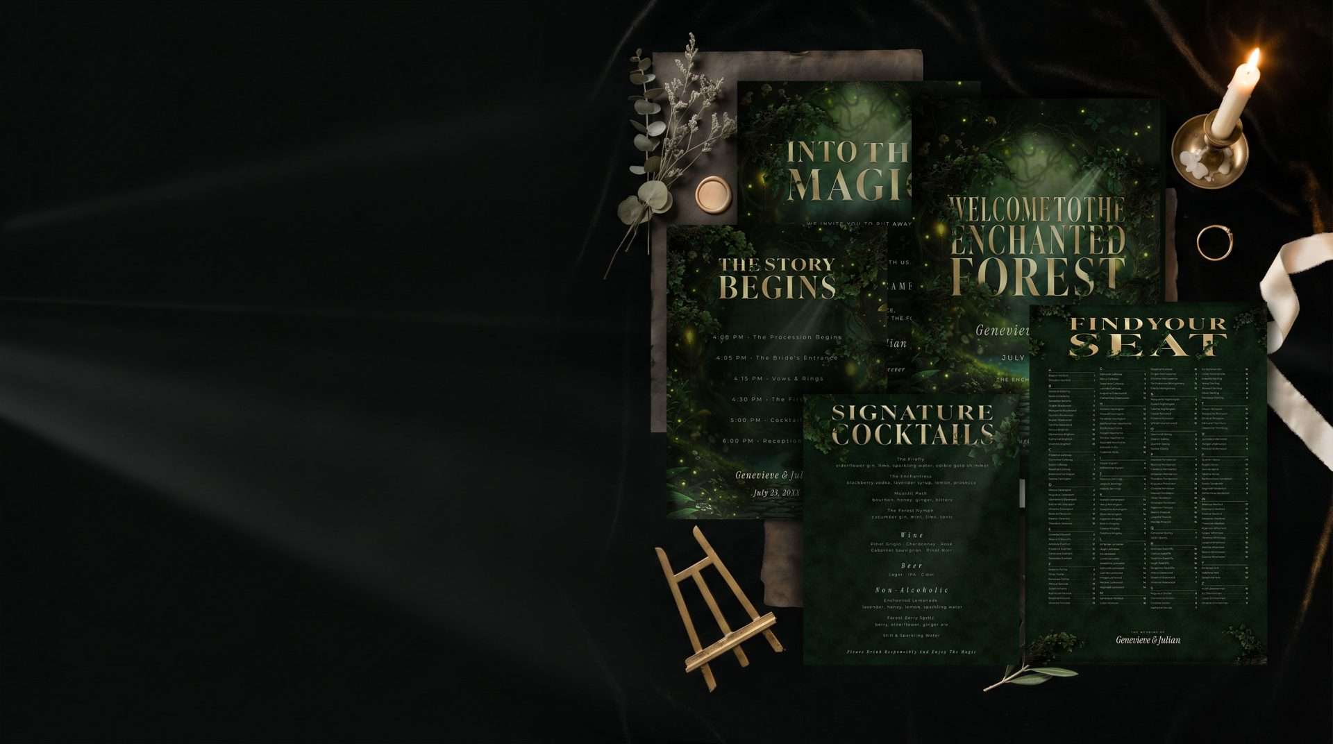 Enchanted Signs Hero, Enchanted Forest