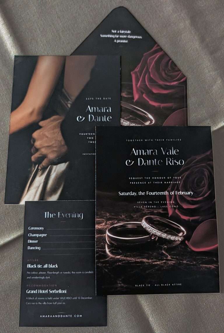 Inside the Obsidian Vow Suite: Every Piece, Silver or Rose