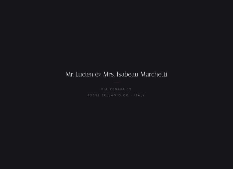 Obsidian Vow Envelope Addressing, print mockup