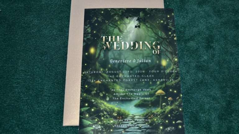 When to Order Each Piece of Your Wedding Stationery